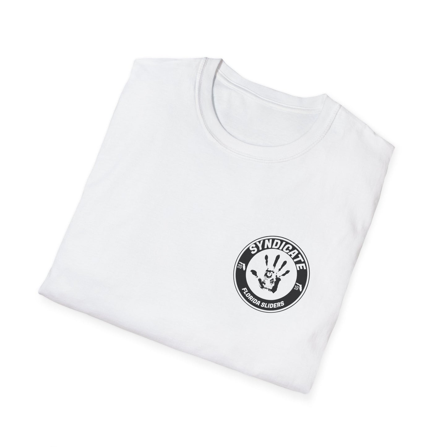 Hand of the Skull Pocket Tee - White