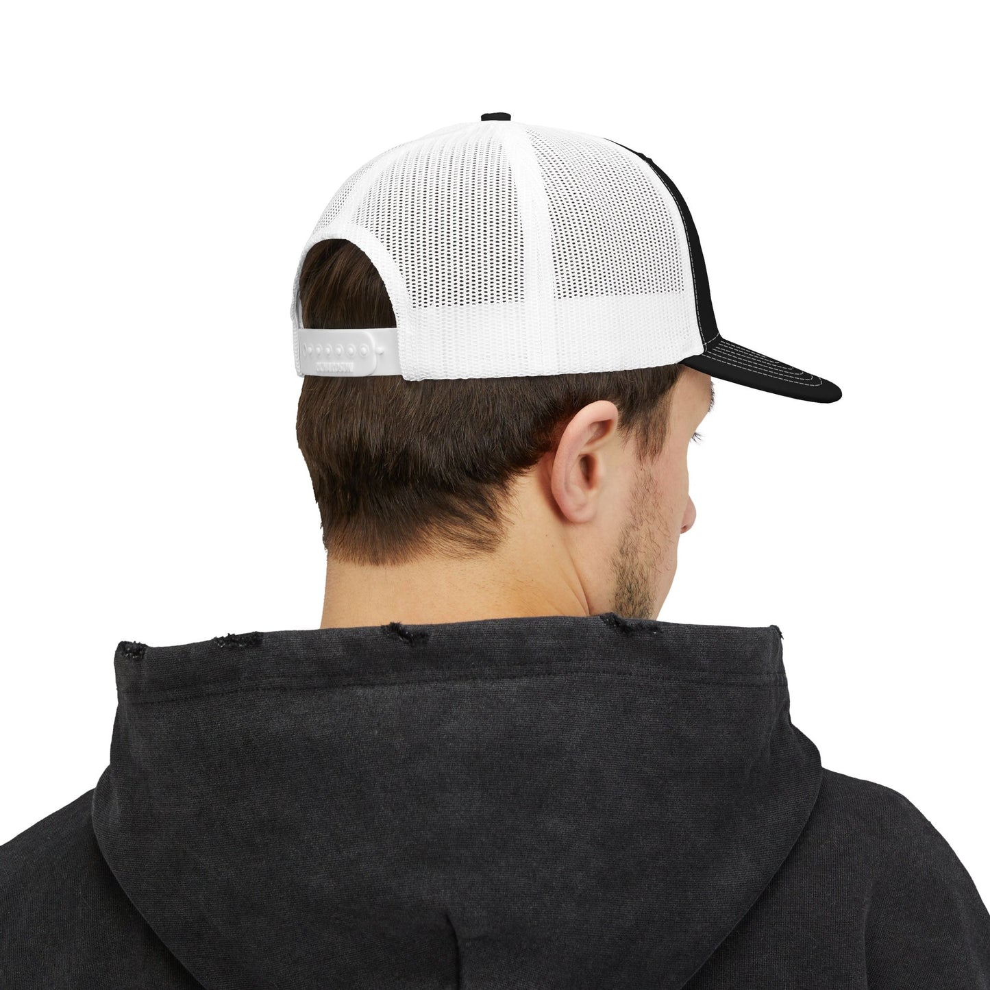 Syndicate Logo Snapback Trucker Cap (Embroidery)