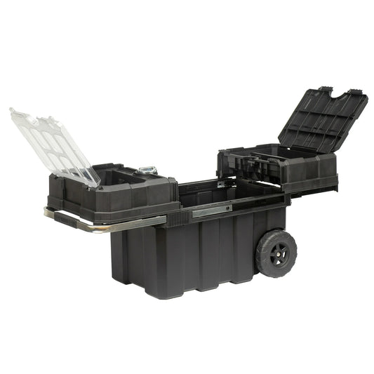 Slider Haunt Box - 24in Rolling, Portable, Black Gear Box