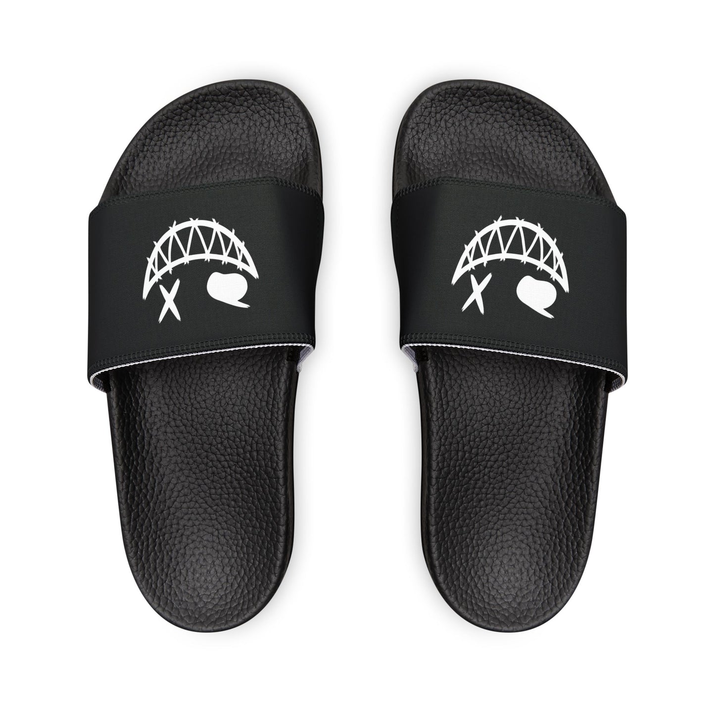IHP™ Haunt Slider Removable-Strap Sandals - Black