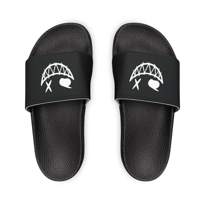 IHP™ Haunt Slider Removable-Strap Sandals - Black