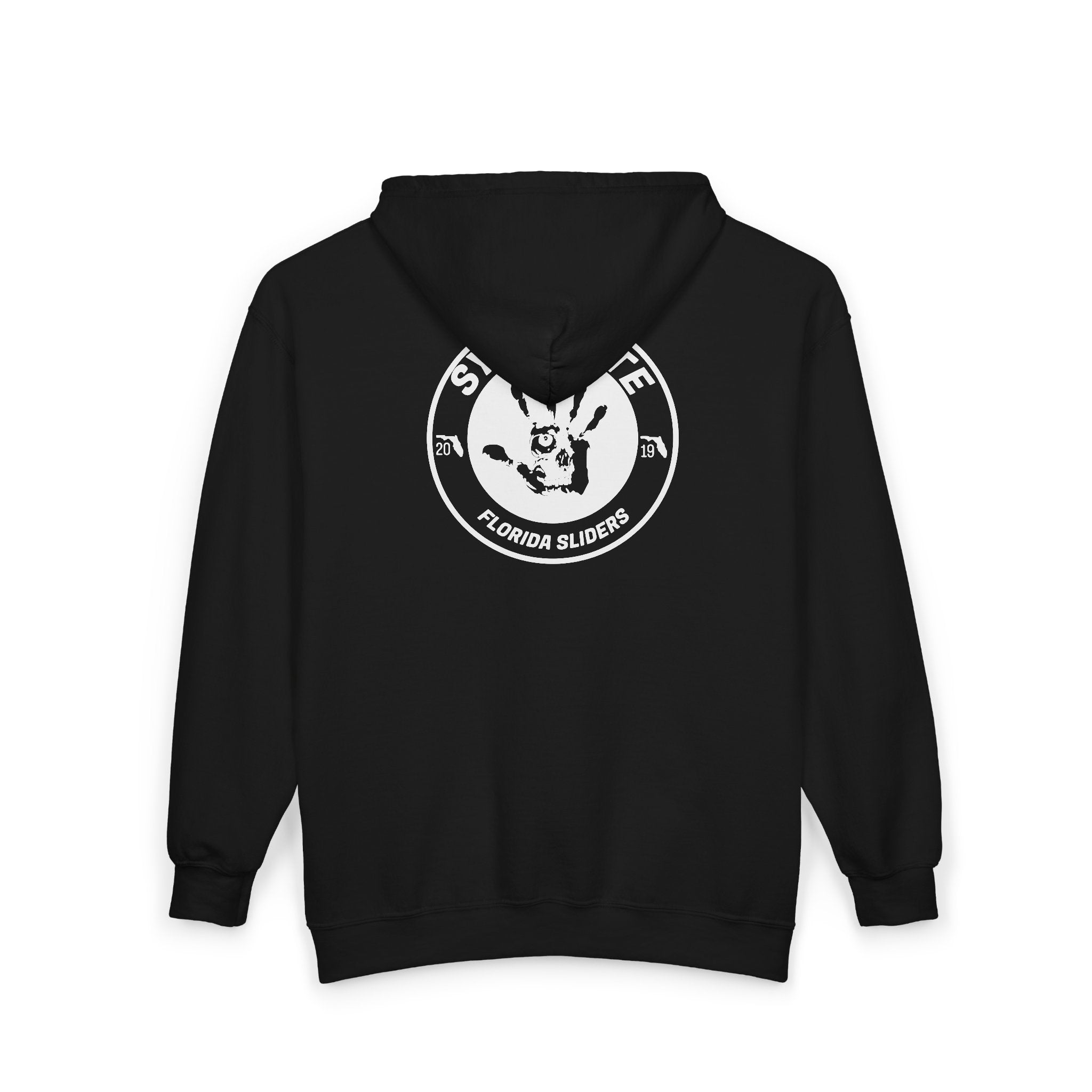 Syndicate Logo Full Zip Hooded Sweatshirt - Black – Insane Haunt