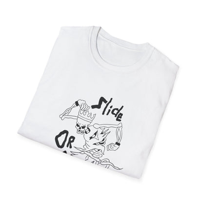 Slide-OR-Die T-Shirt White - QM Sliders
