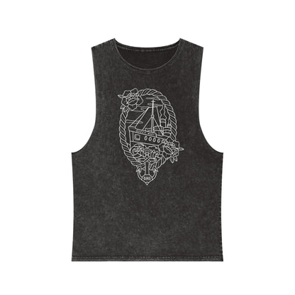 Sailor Queen Cut Off Tank Top