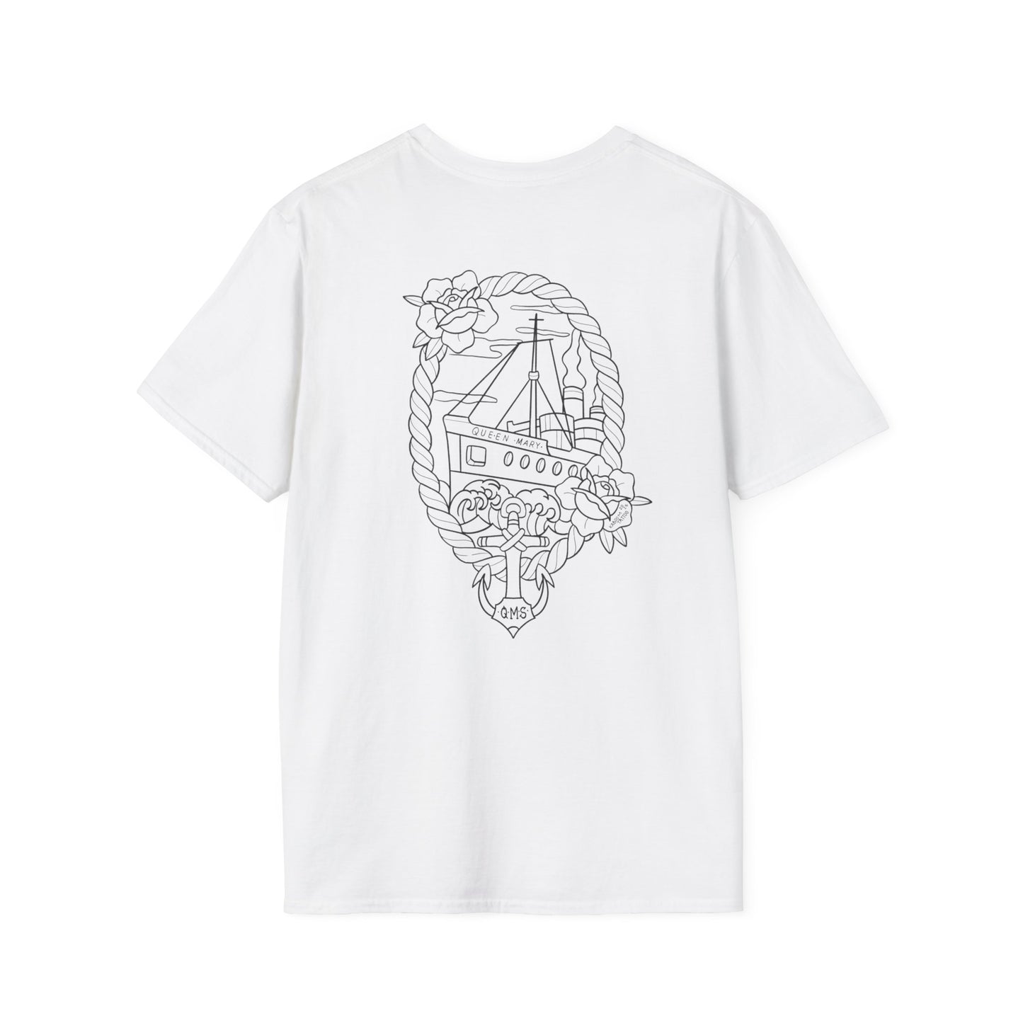 King Skull Whiteout Pocket Tee