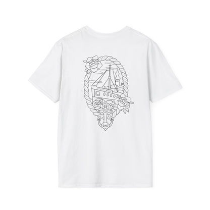 King Skull Whiteout Pocket Tee