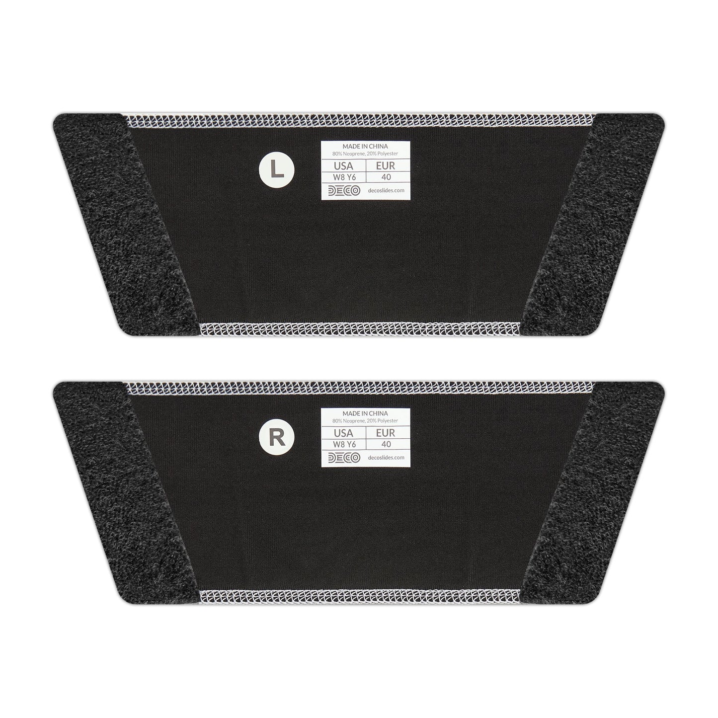 IHP™ Haunt Slider Removable-Strap Sandals - White & Black