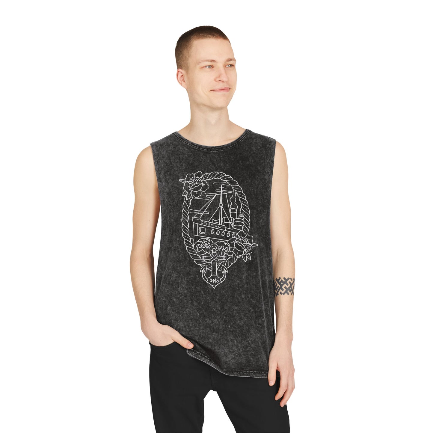 Sailor Queen Cut Off Tank Top