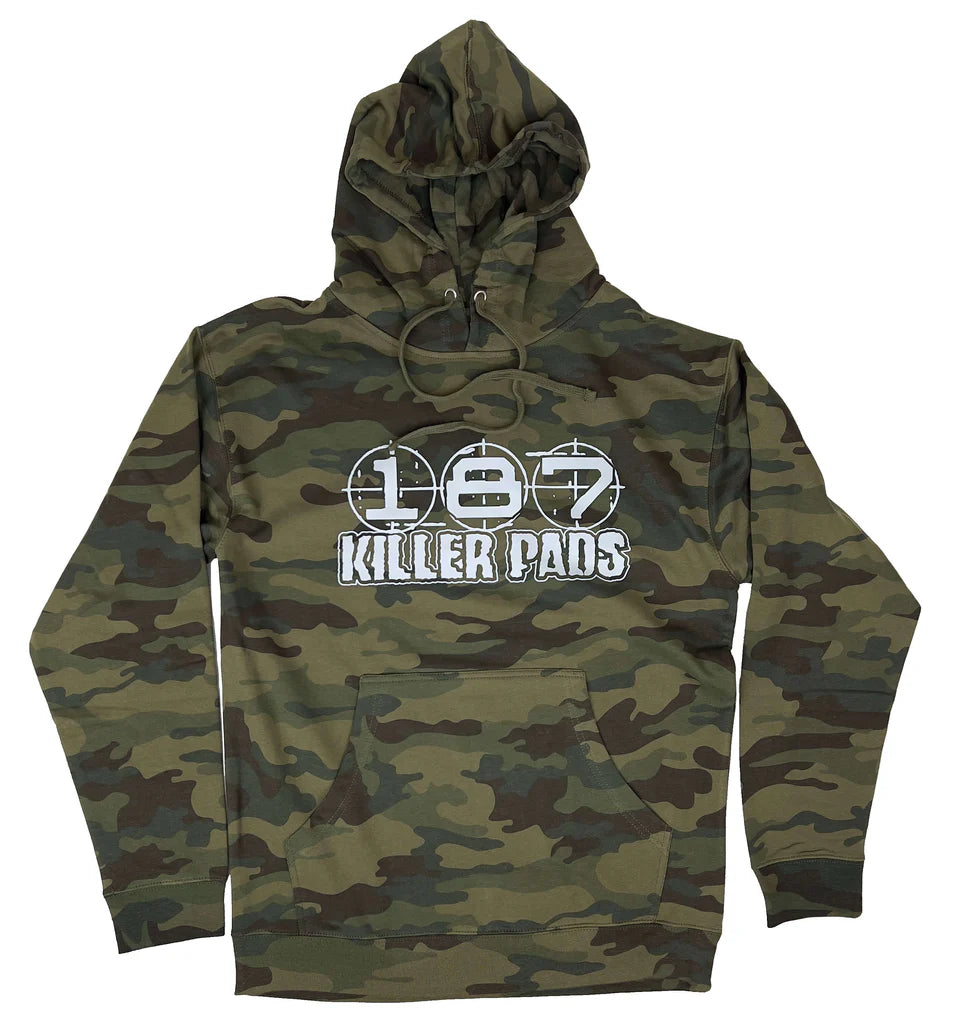 187 Block Logo Hoodie Forest Camo