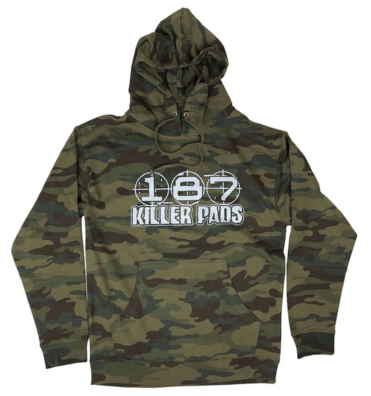 187 Block Logo Hoodie Forest Camo