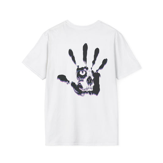 Hand of the Skull Pocket Tee - White