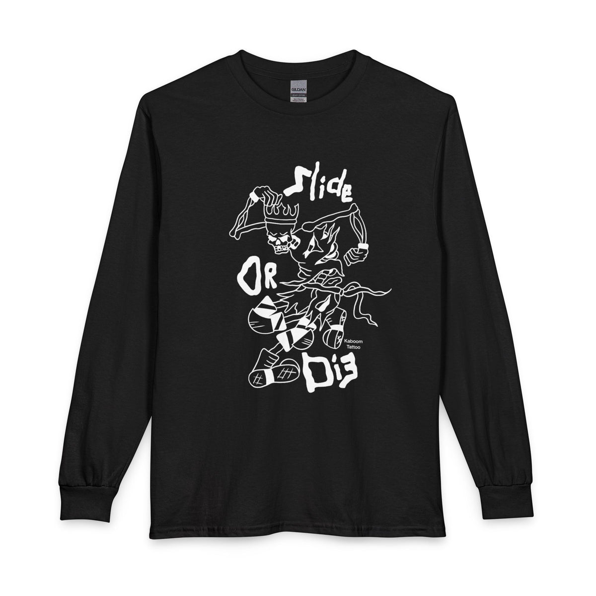 Black - Slide-OR-Die Long Sleeve - QM Sliders