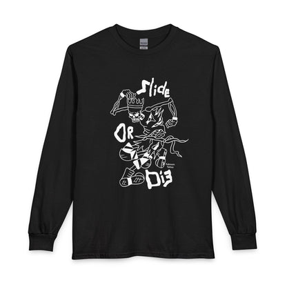 Black - Slide-OR-Die Long Sleeve - QM Sliders