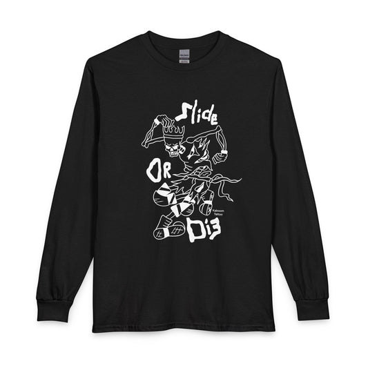 Black - Slide-OR-Die Long Sleeve - QM Sliders