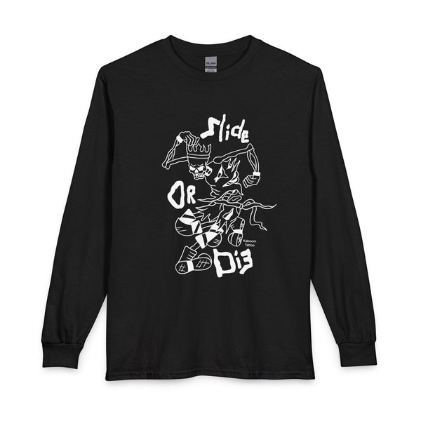Black - Slide-OR-Die Long Sleeve - QM Sliders
