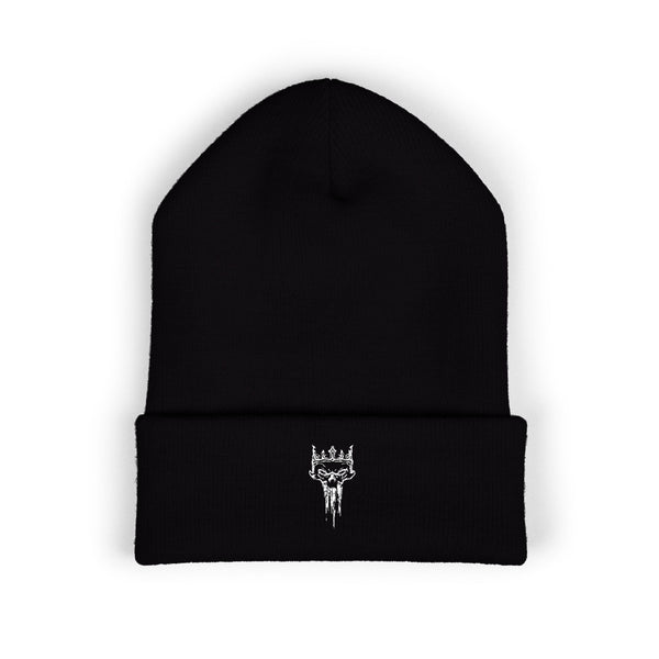 King Skull Embroidered Beanie