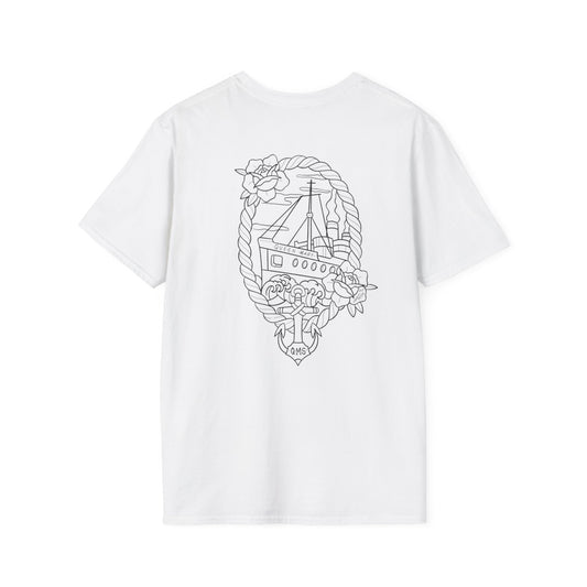 King Skull Whiteout Pocket Tee