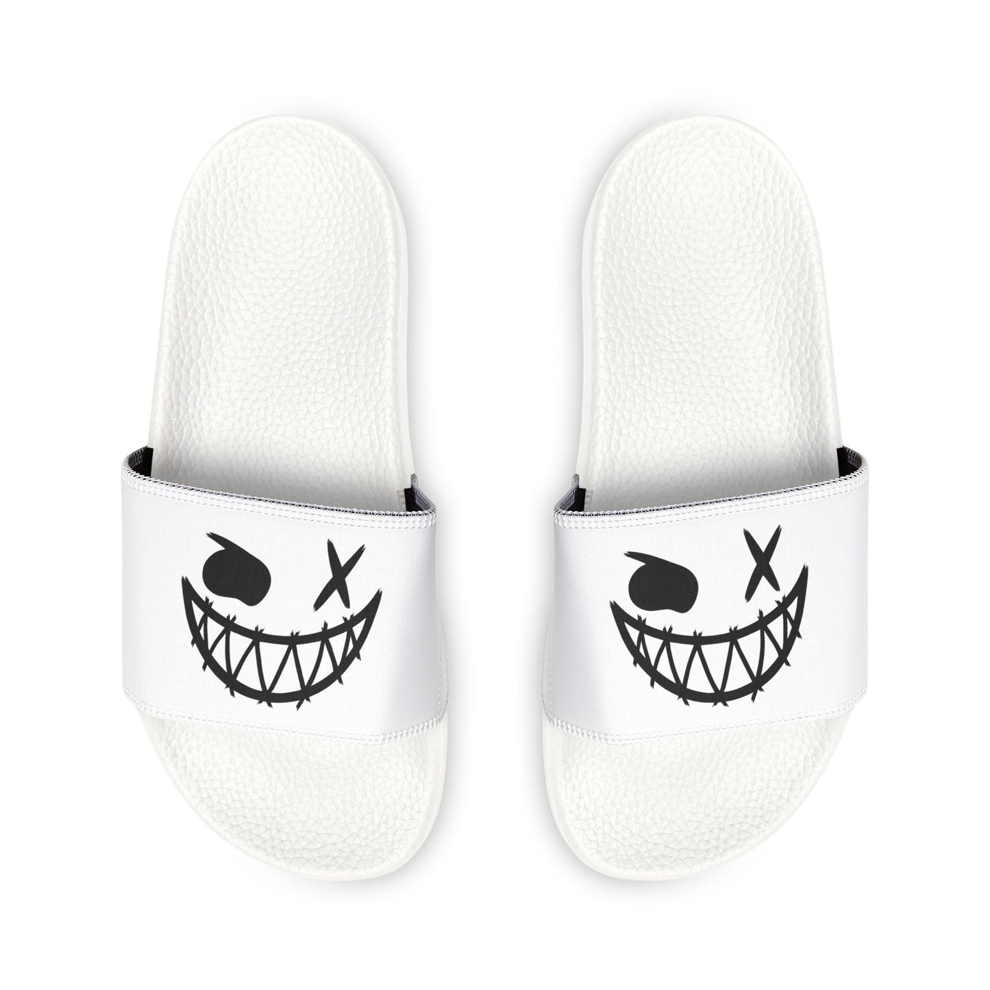 Haunt Slider Removable-Strap Sandals - White