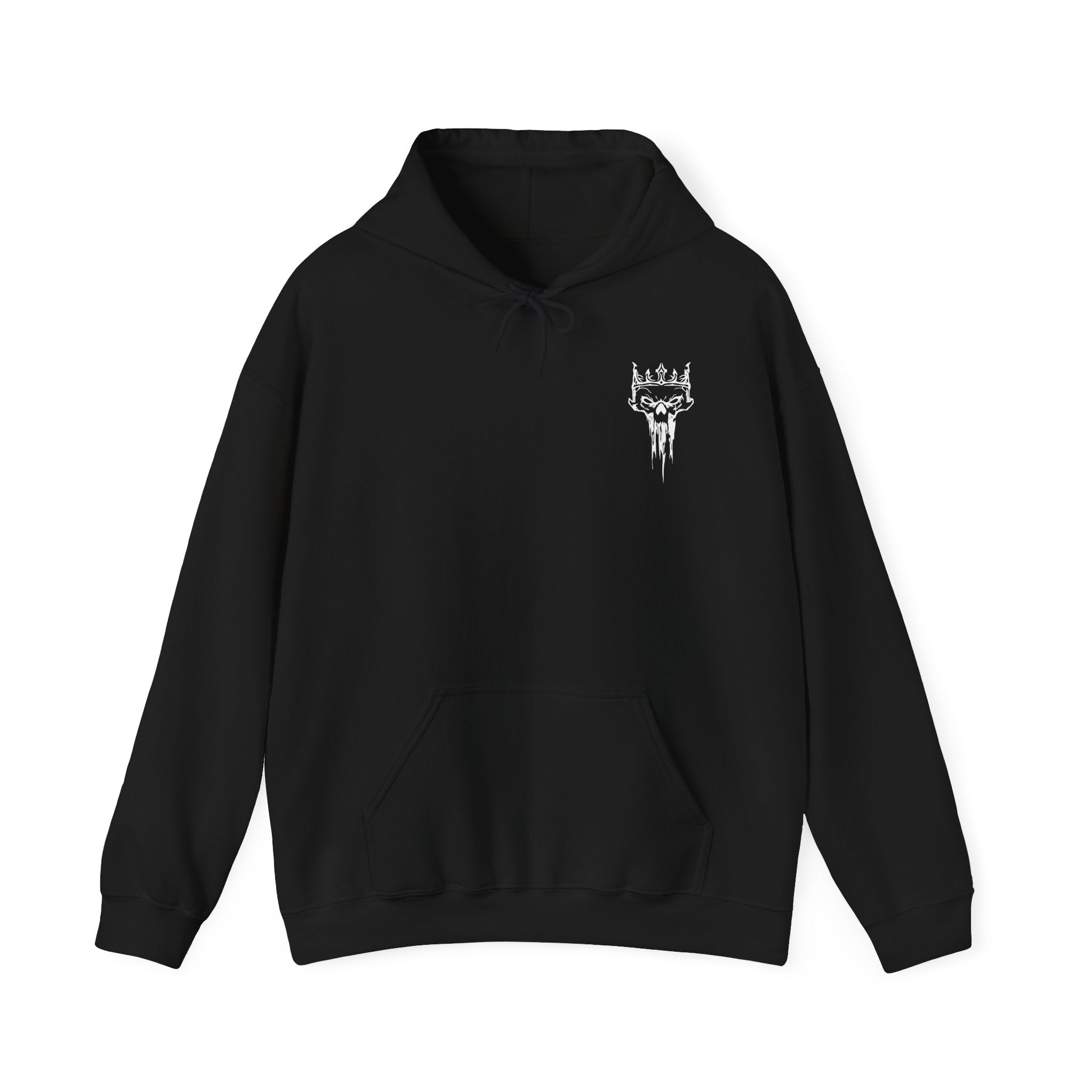 King Skull Classic Team Hoodie – Insane Haunt Productions LLC