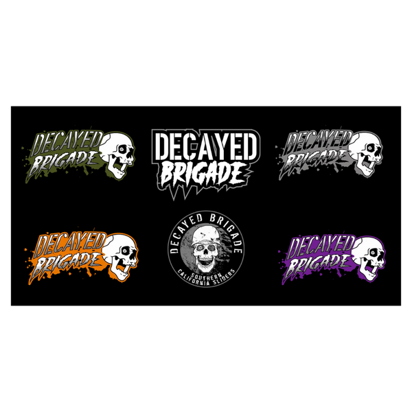 Decayed Sticker Sheet