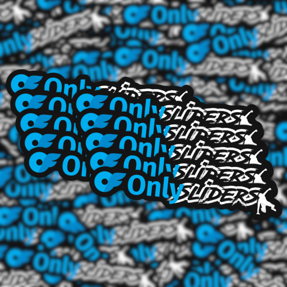 IHP ONLYSLIDERS™ Stickers - LIMITED EDITION