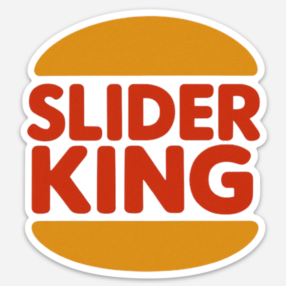 Sticker Super Slider SLIDERKING Sticker - LIMITED EDITION – Insane Haunt Productions LLC