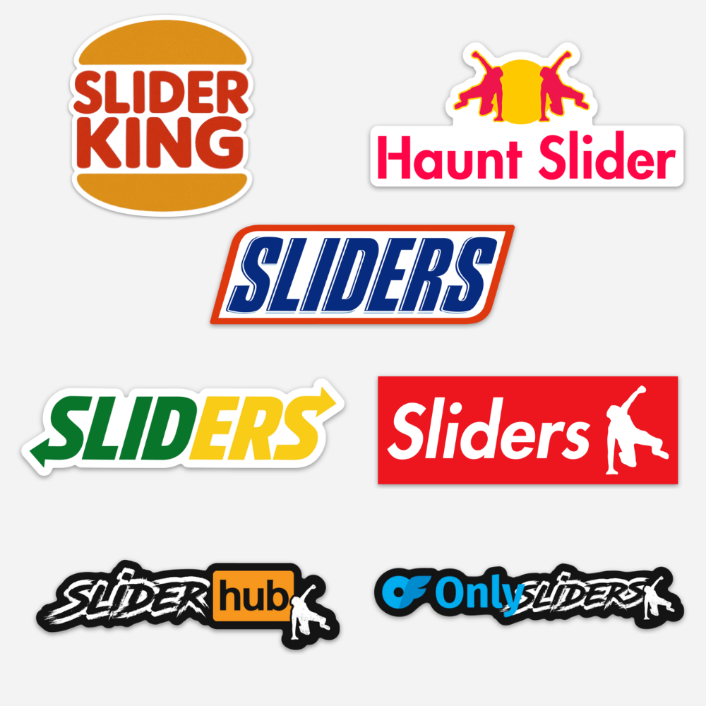 Sticker Super Slider SLIDER STICKER PACK - Entity Series - LIMITED EDITIONS – Insane Haunt ...