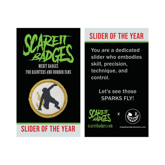 IHP x Scareit Badges© - Slider of the Year