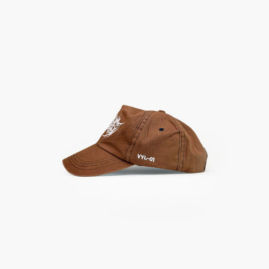 Soiree Hat / Distressed Brown