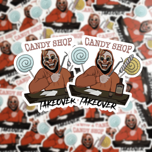 Candy Shop Take Over Sticker- Limited Edition – Insane Haunt ...